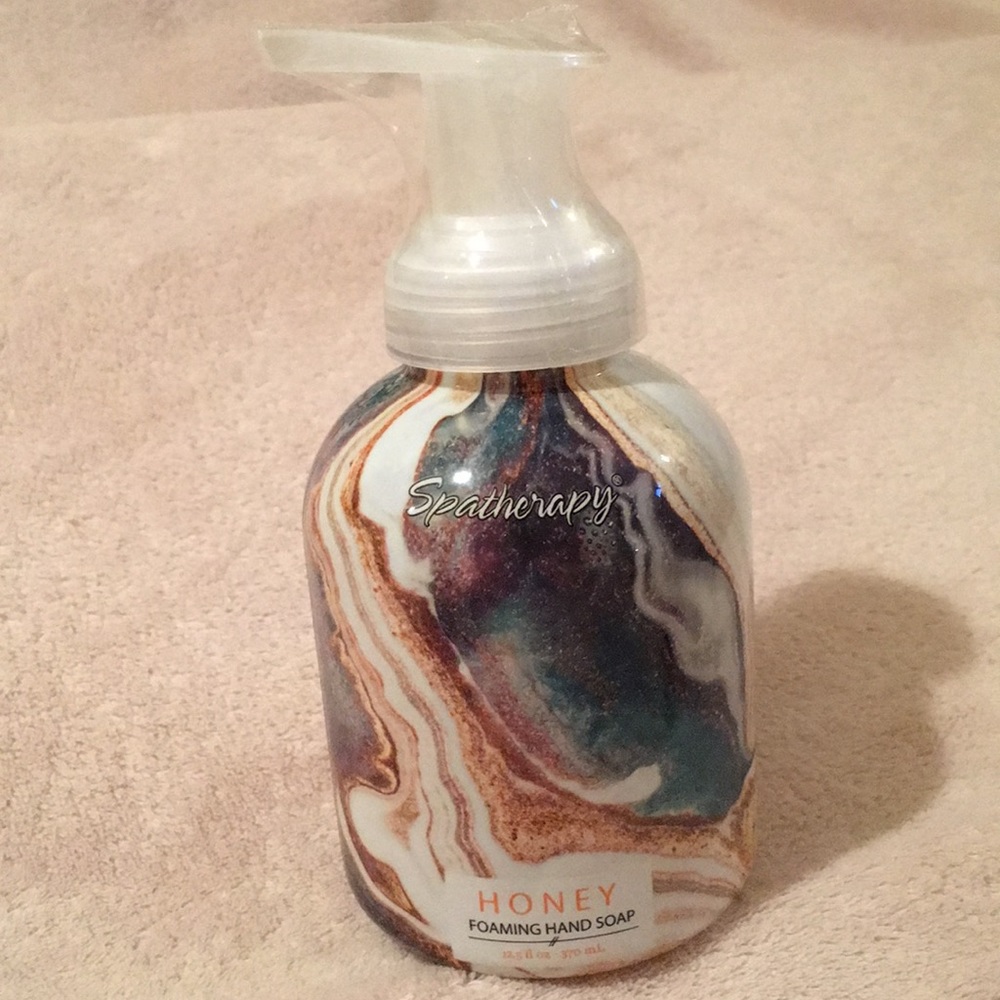 Spatherapy Honey Foaming Hand Soap in Geode Bottle